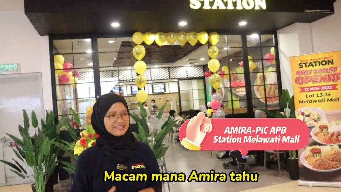 ayam penyet best station melawati mall