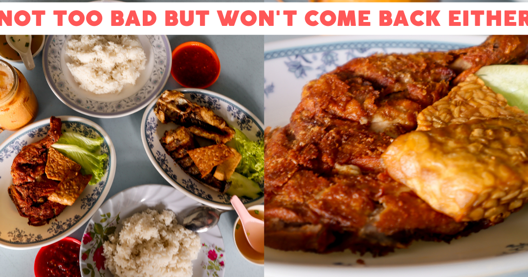 ayam penyet tasik sungai besi terkantoi menipu