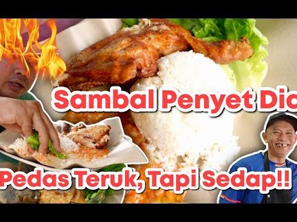 ayam penyet terbaik di daerah muar
