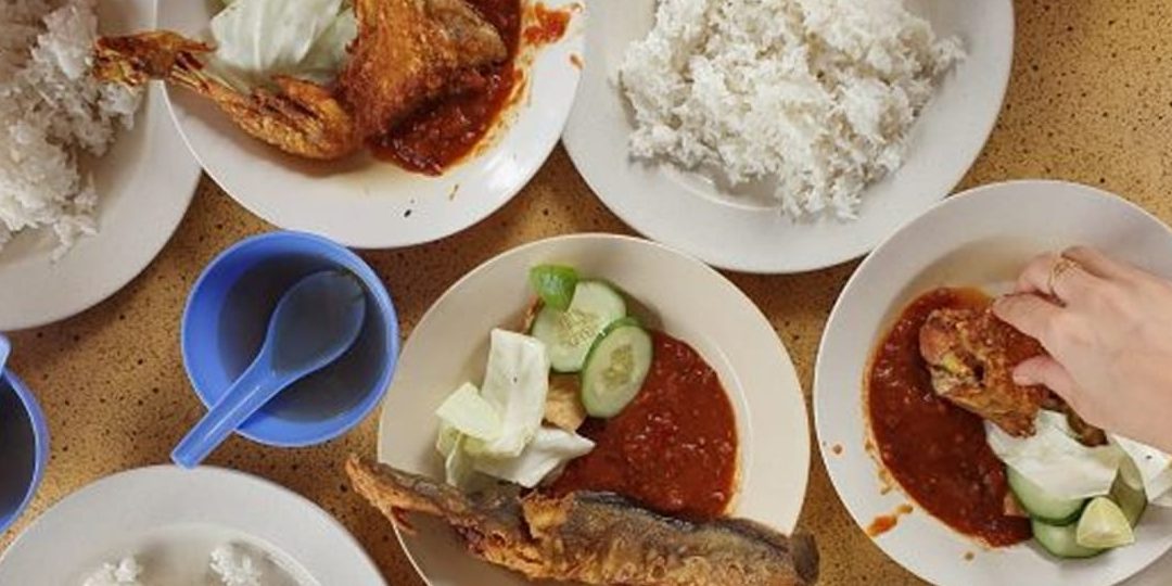 ayam penyet terbaik di kampung baharu nilai