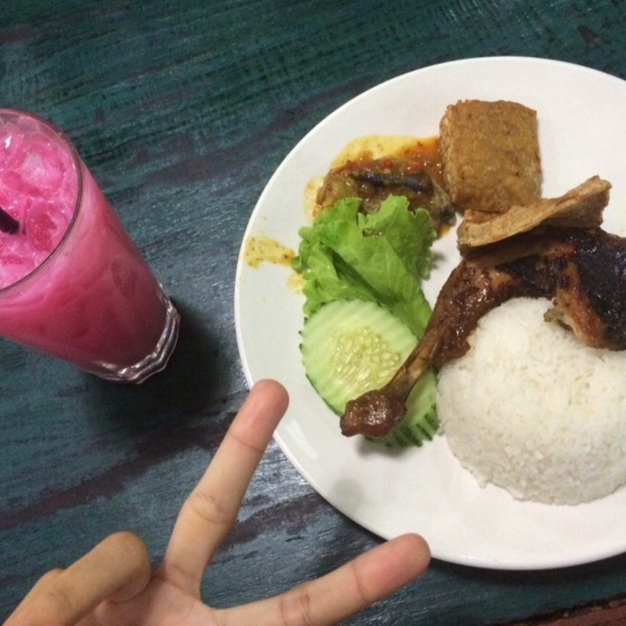 ayam penyet terbaik di klebang besar