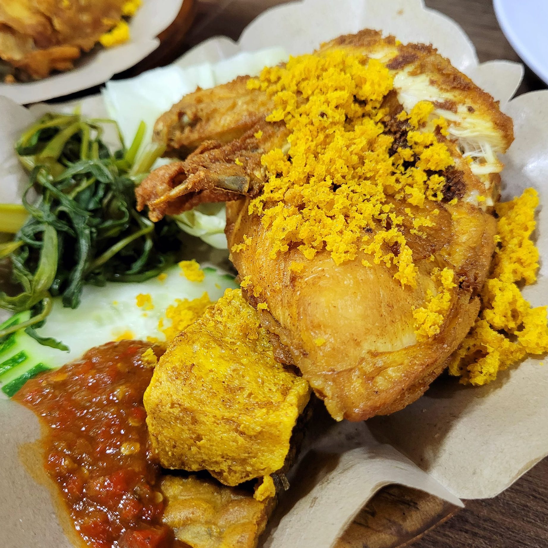 ayam penyet terbaik di sungai pelek new village