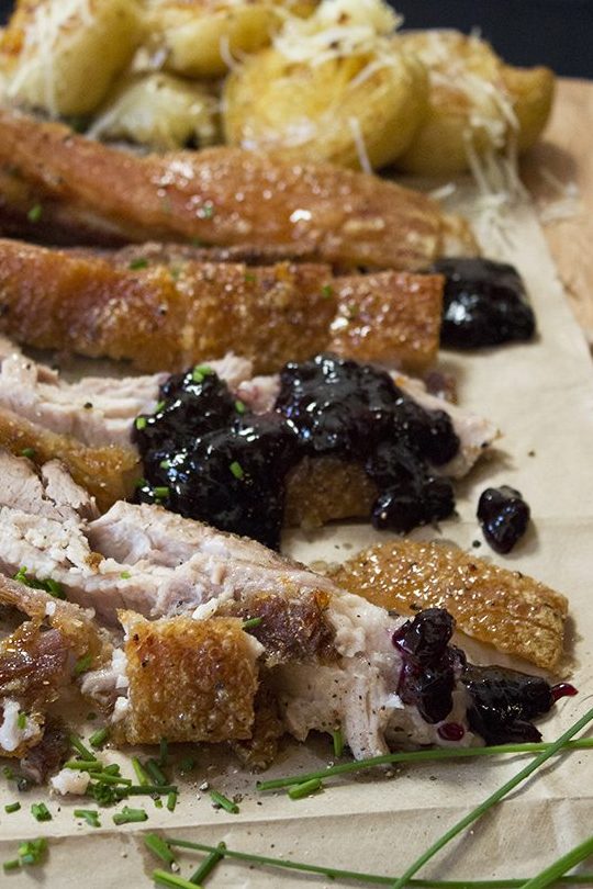 blueberry belly western food