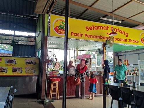 Coconut Shake Pasir Penambang 1 coconut shake pasir penambang