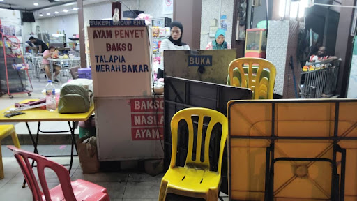 Ayam Penyet bakso talapia bakar