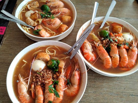 Mee Udang Banjir 1 mee udang banjir