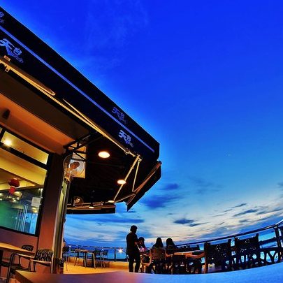 pontian rooftop restaurant