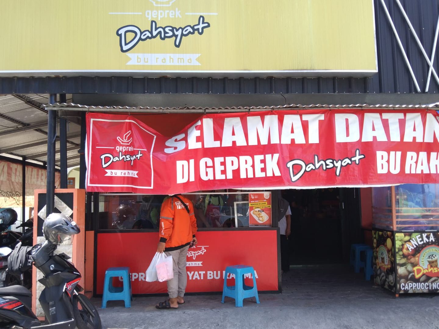 warung geprek dahsyat